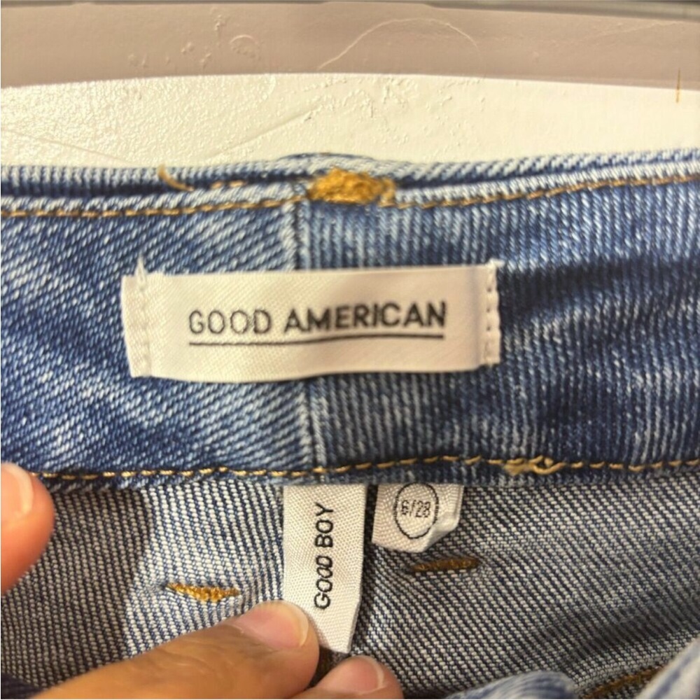 Good American High Rise Blue Jeans - Picture 5 of 8